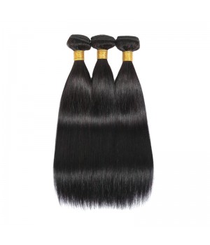 Factory Wholesale Price Virgin Brazilian Hair  Straight  3 Bundle Deals / 4 Bundle Deals